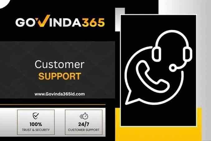 Govinda365 Customer Support
